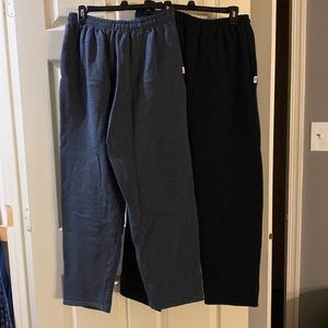 Set of 2 Russell Athletic sweat pants size medium.